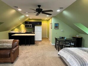 1 bedroom, travel crib, free WiFi, bed sheets