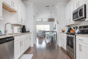 Fridge, microwave, oven, stovetop - Escape - Two Blocks to Beach! (Jacksonville Beach)