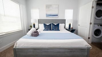 3 soverom, strykejern/-brett, wi-fi (inkludert) og sengetøy