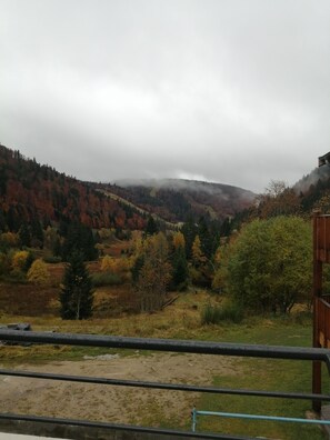 Blick von der Unterkunft