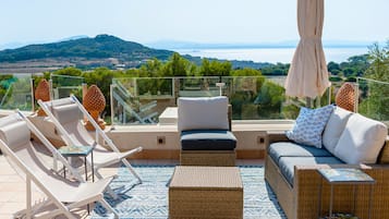 Deluxe-Zimmer, Terrasse