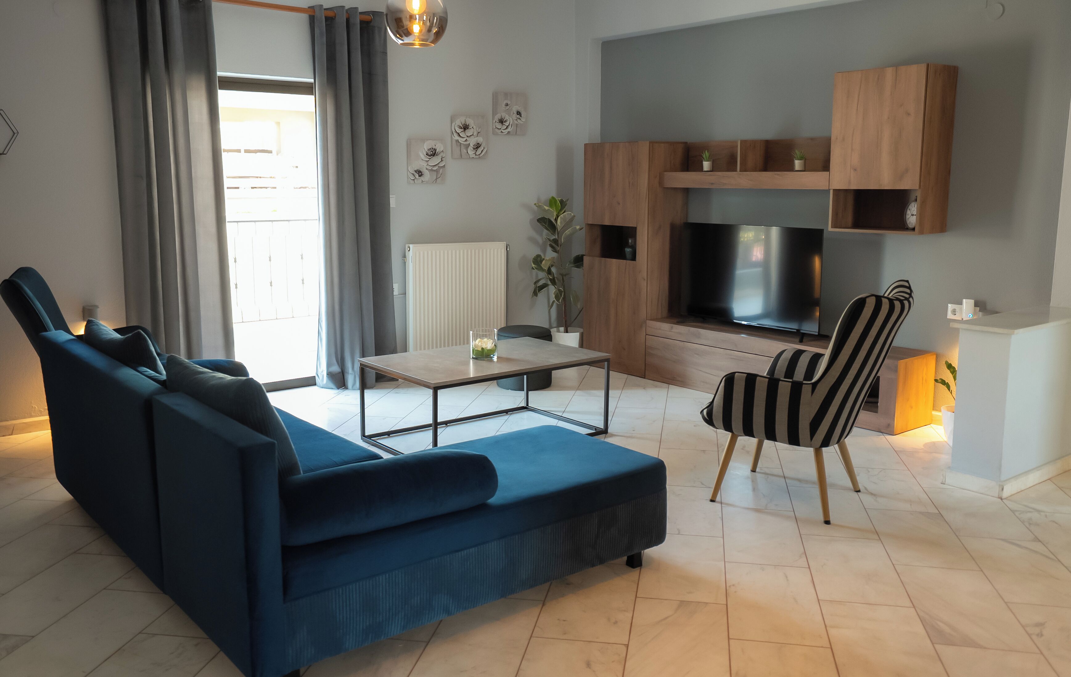 Family Condo | Living area | 50-inch Smart TV with cable channels, Netflix, streaming services