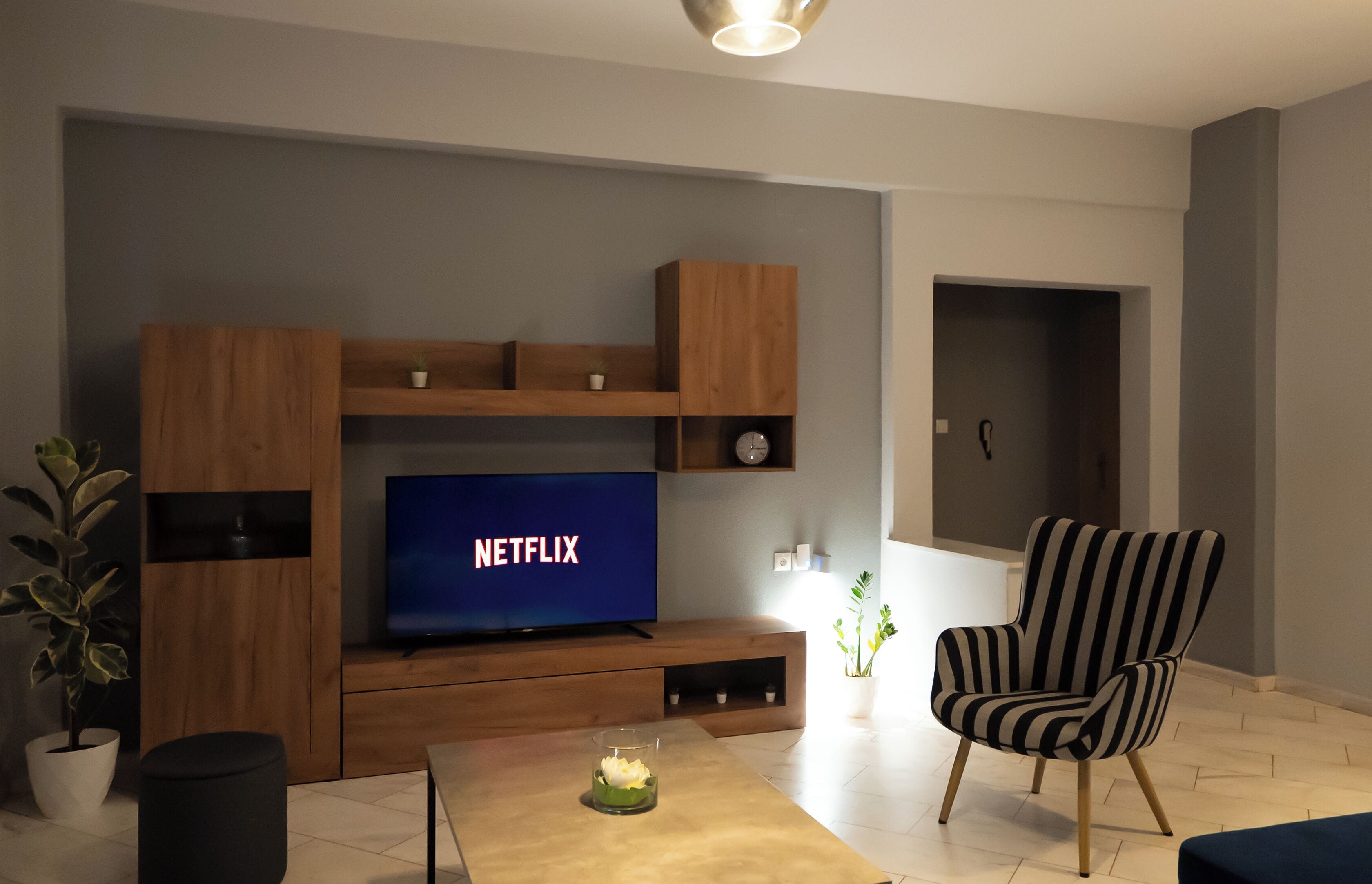 Family Condo | Living area | 50-inch Smart TV with cable channels, Netflix, streaming services