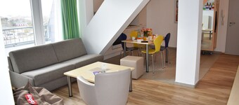 Posthus Apartment 305 with balcony, close to the beach and central