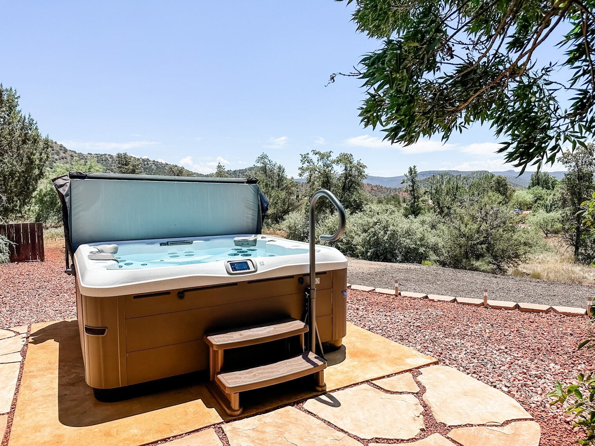 Baignoire à remous extérieure