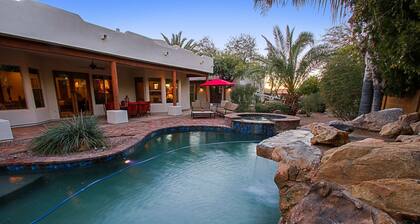 Luxury Custom Home on 1 acre, heated spa and pool, plus casita, no HOA, bring RV
