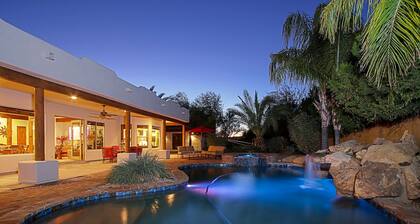 Luxury Custom Home on 1 acre, heated spa and pool, plus casita, no HOA, bring RV