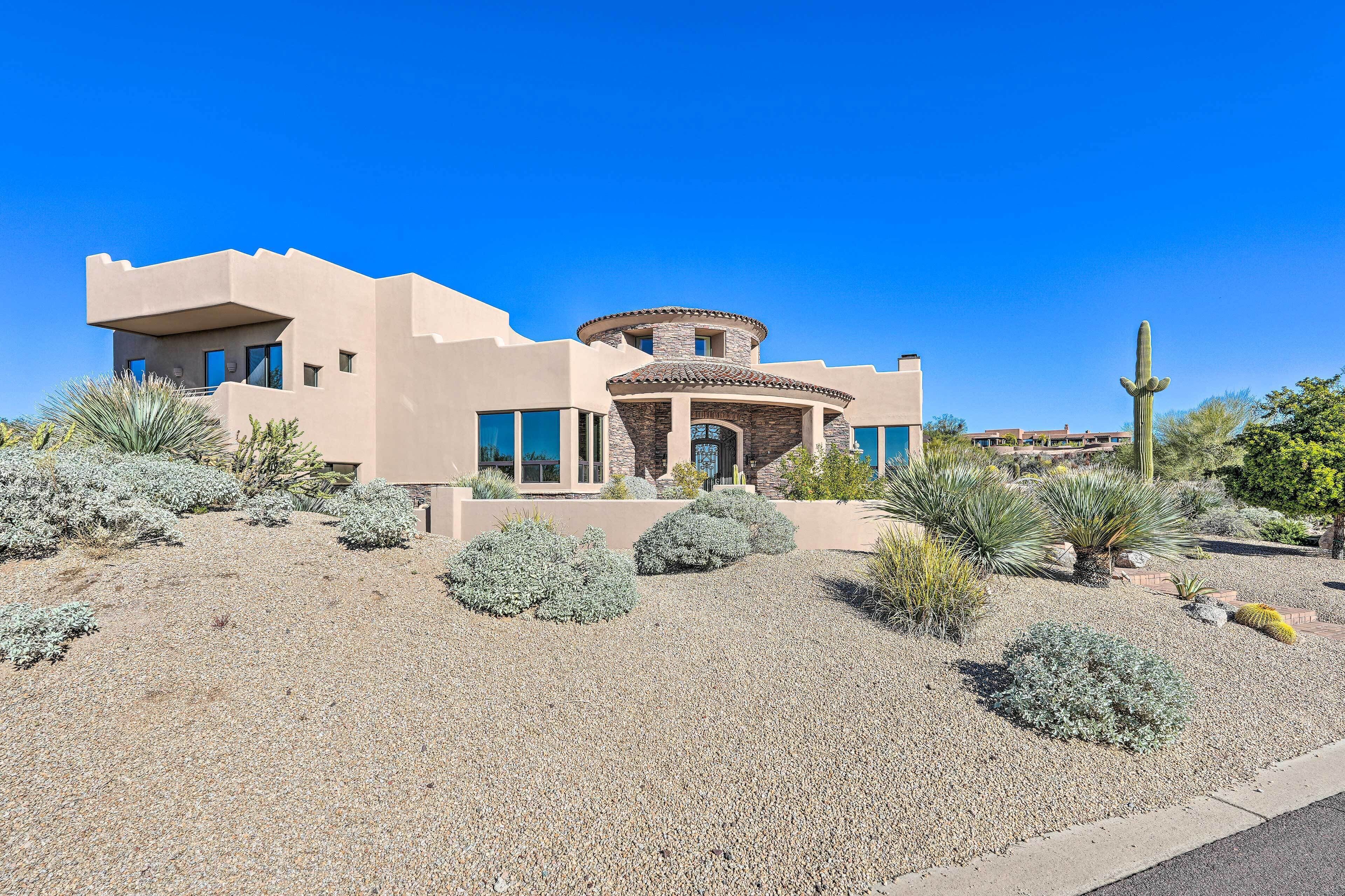 Spacious Scottsdale Home w/ Poolside Lounge & Spa!