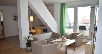 Posthus Apartment 306 with balcony, close to the beach and central