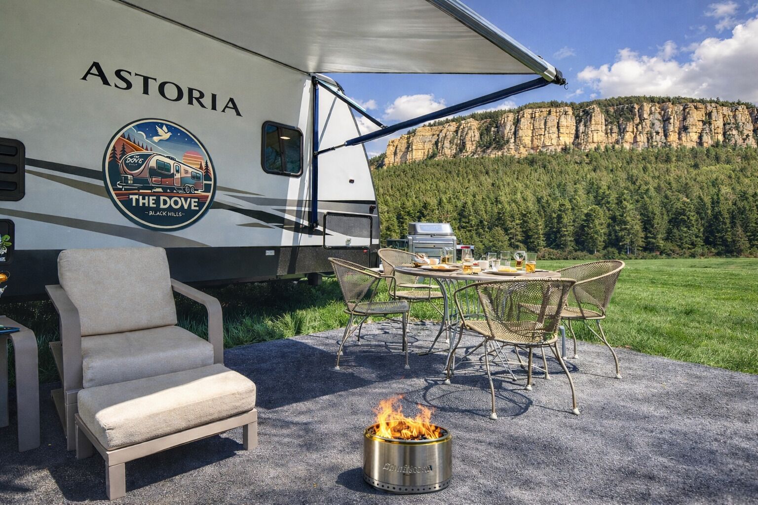 Restauration en plein air