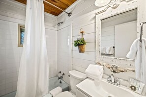 Regadera y shampoo