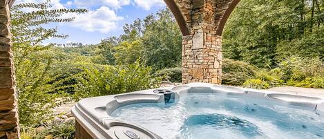 Bañera de hidromasaje exterior