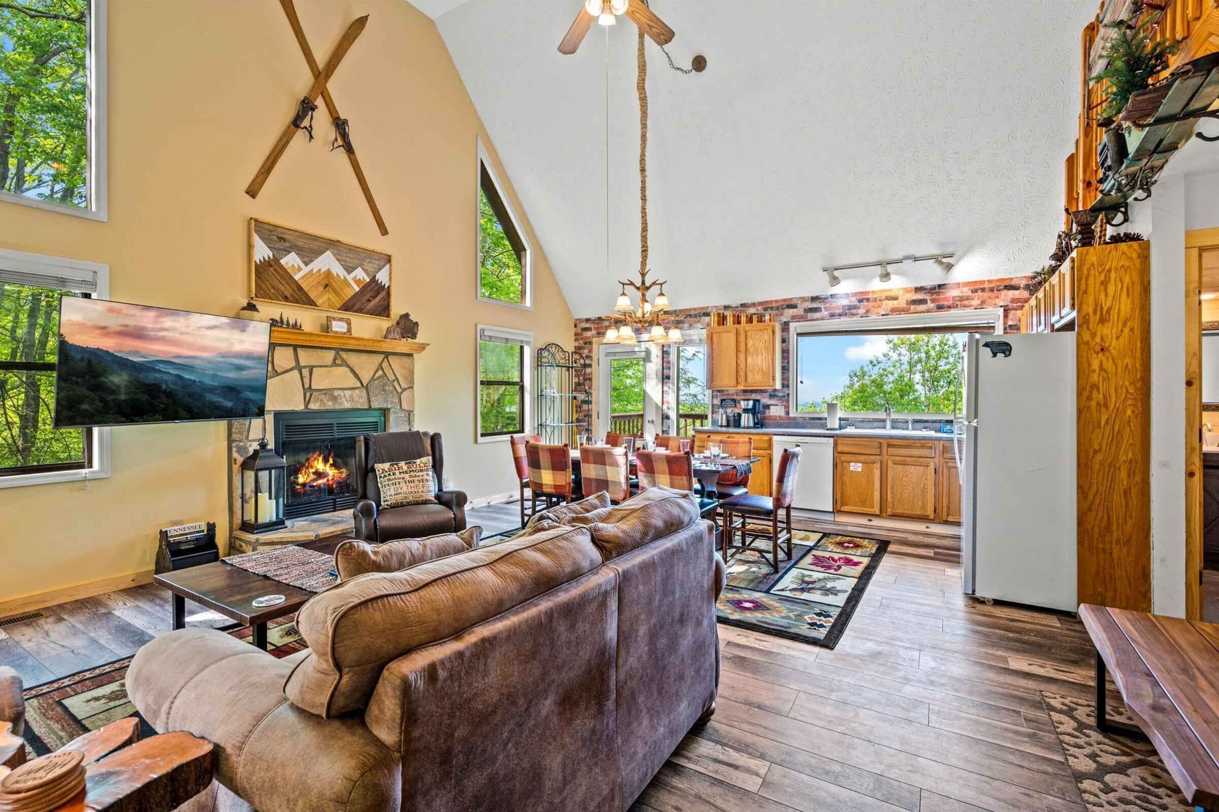 智能電視、壁爐