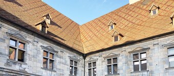 Cozy N'est house on historic courtyard-garden, close to station and city center