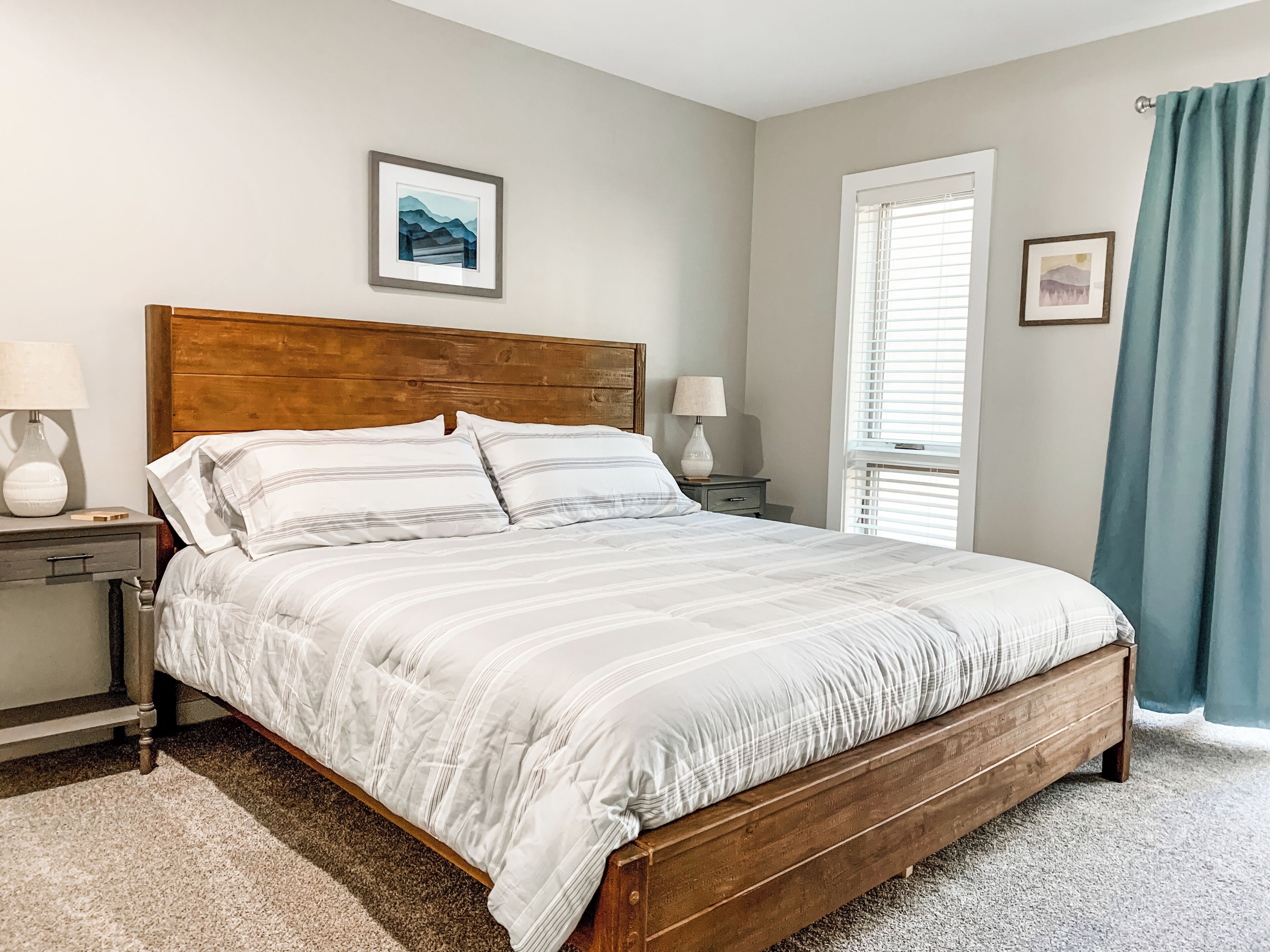 2 bedrooms, iron/ironing board, travel cot, WiFi