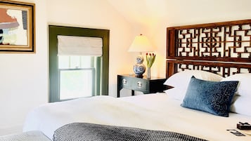 Premium bedding, memory-foam beds, individually decorated