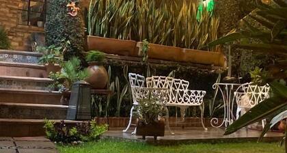 Apartment with kitchenette, garden and panoramic view