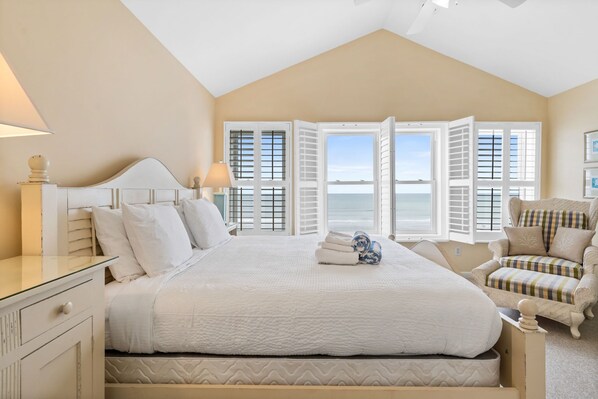 8 bedrooms, iron/ironing board, travel crib, internet