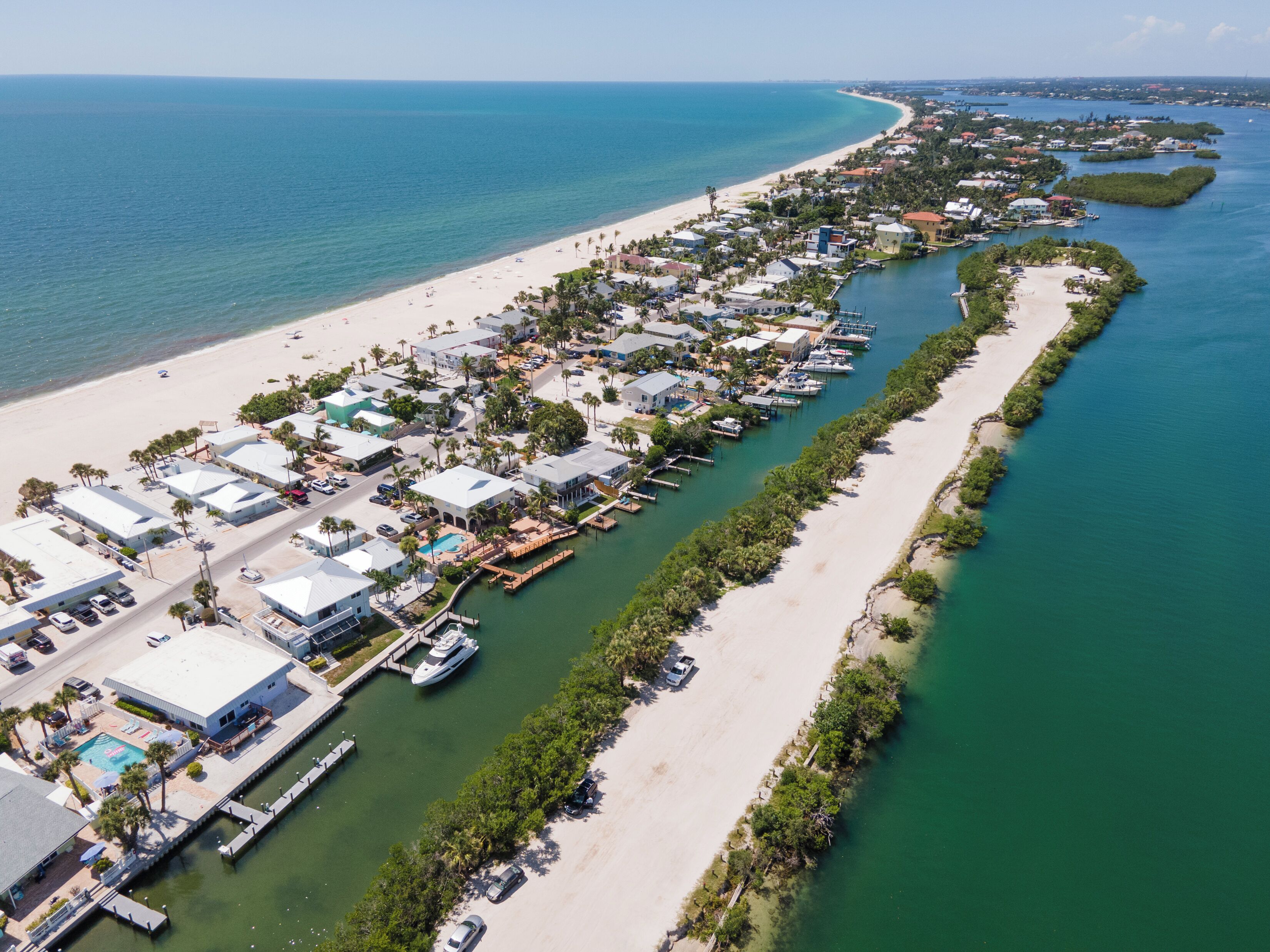 On the beach, beach towels
