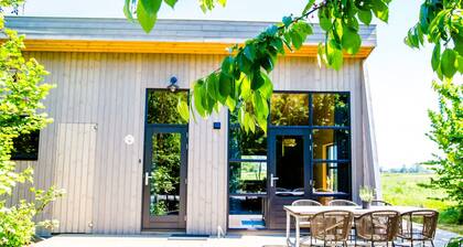 Swarm 3 waterlodges naast elkaar in Friesland