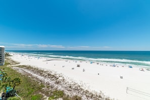 On the beach