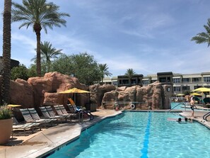 Outdoor pool, a heated pool - Great Vacation Resort Near TPC of Scottsdale Waste Management (Phoenix)