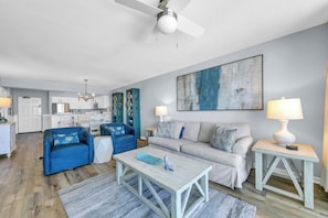 Smart TV - 17th floor 2BR Beachfront at Pelican, Stunning Ocean View, 3 Pools, Beach Chairs (Destin)