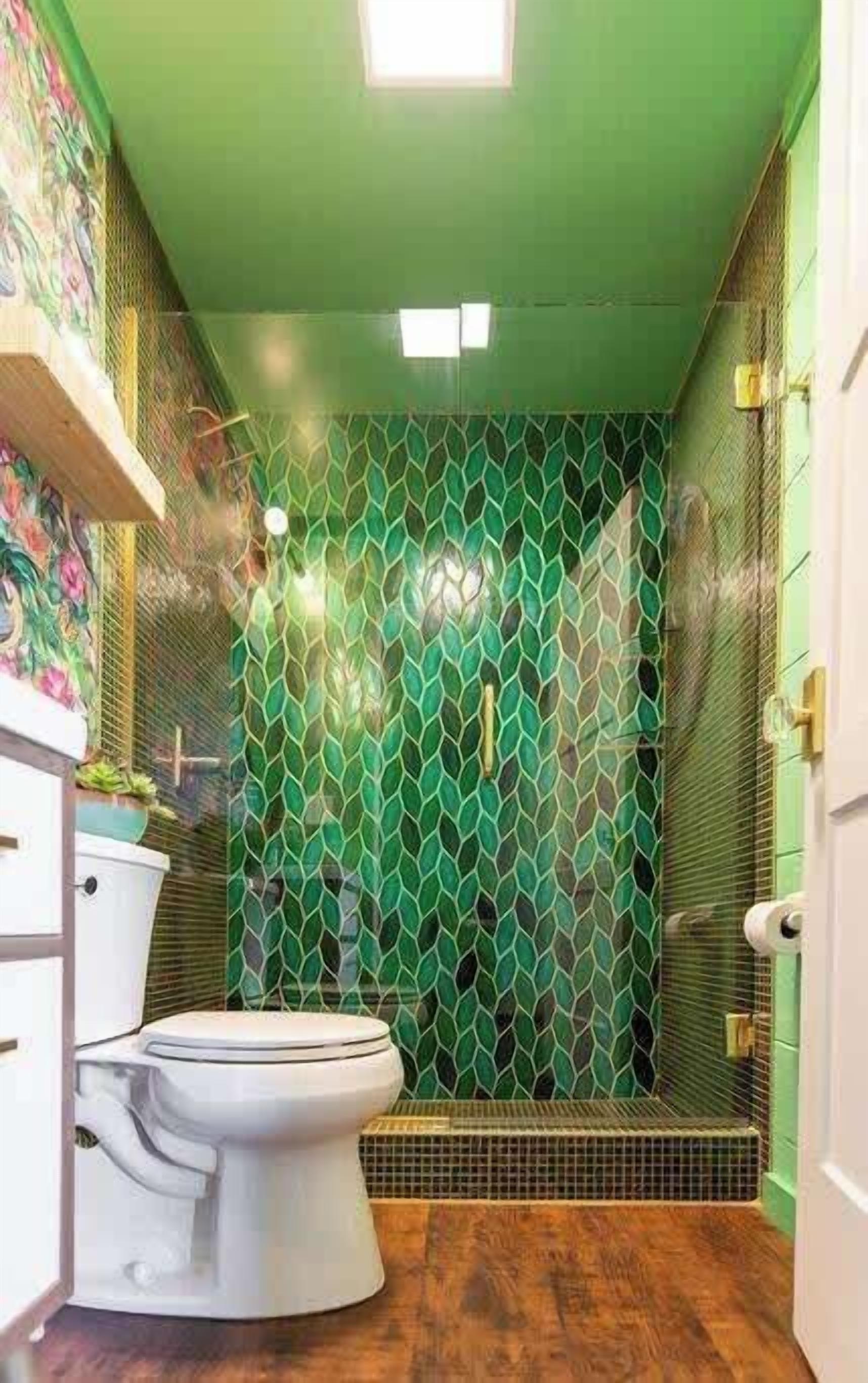 Shower, hair dryer