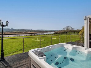Terrace/patio - 7 bedroom accommodation in Llangoedmor near Cardigan (Llangoedmor near Cardigan)