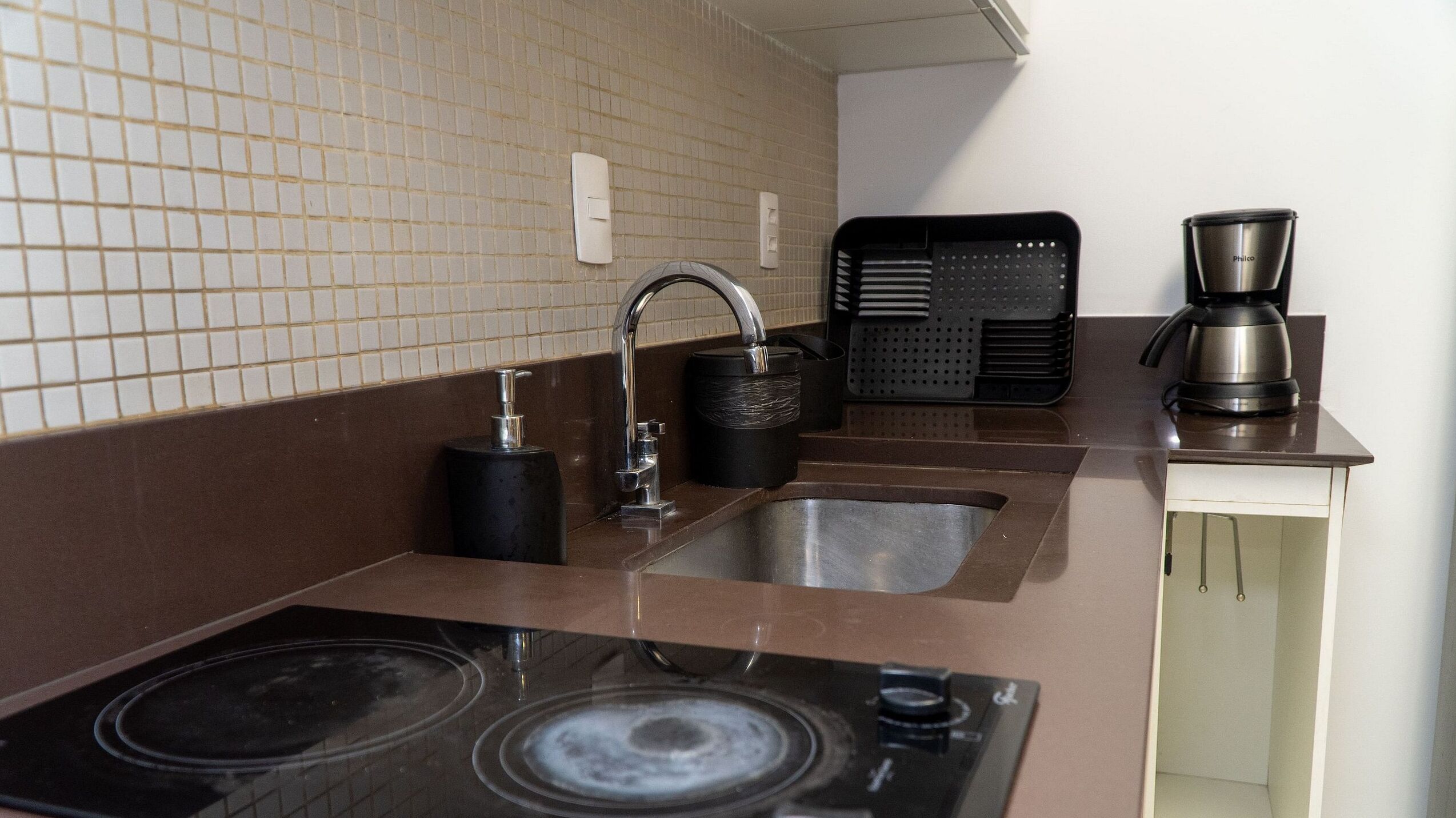 Apartment | Private kitchen | Fridge, microwave, blender, toaster oven