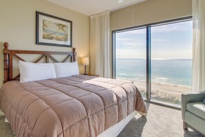1 bedroom, iron/ironing board, travel crib, WiFi