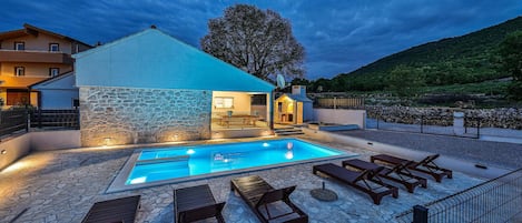 Piscine chauffée
