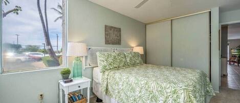 1 غرفة نوم ومكواة/لوح كي وواي فاي مجانًا وملاءات أسرّة