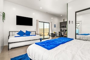 1 Schlafzimmer, Bügeleisen/Bügelbrett, kostenloses WLAN, Bettwäsche