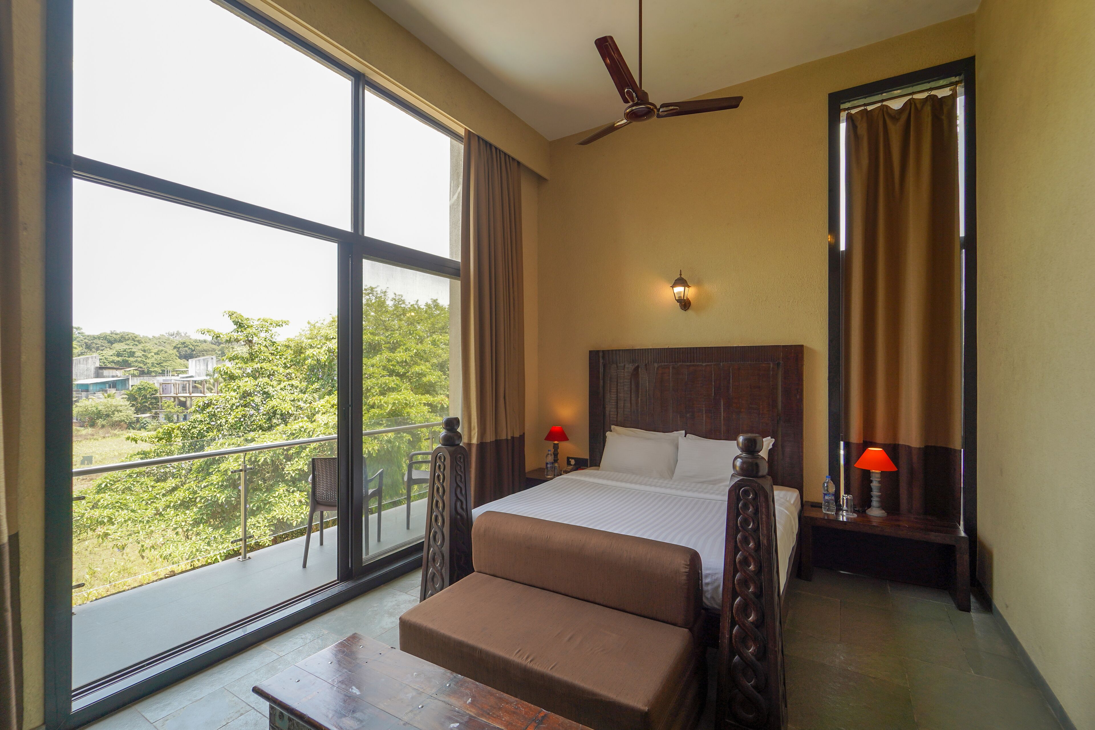 Premium Room with Balcony | Desk, laptop workspace, blackout curtains, free WiFi
