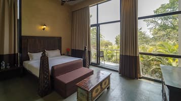 Premium Room with Balcony | Desk, blackout curtains, free WiFi, bed sheets