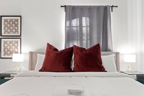 4 bedrooms, iron/ironing board, travel cot, free WiFi