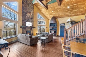 电视、壁炉、乒乓球