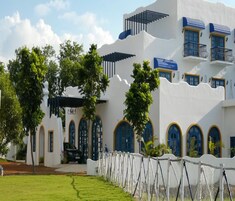 Fachada de la propiedad