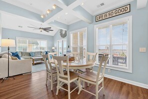 Dining - A Wave from it All by Brunswick Vacation Rentals: Beach Club w/ Pool, Elevator (Ocean Isle Beach)