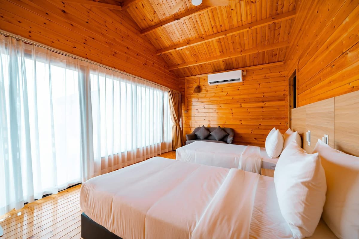 Vila, 2 Tempat Tidur Twin (Single, Garden) | Dilengkapi dengan perabotan berbeda-beda dan seprai linen