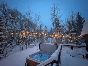 Bain à remous extérieur