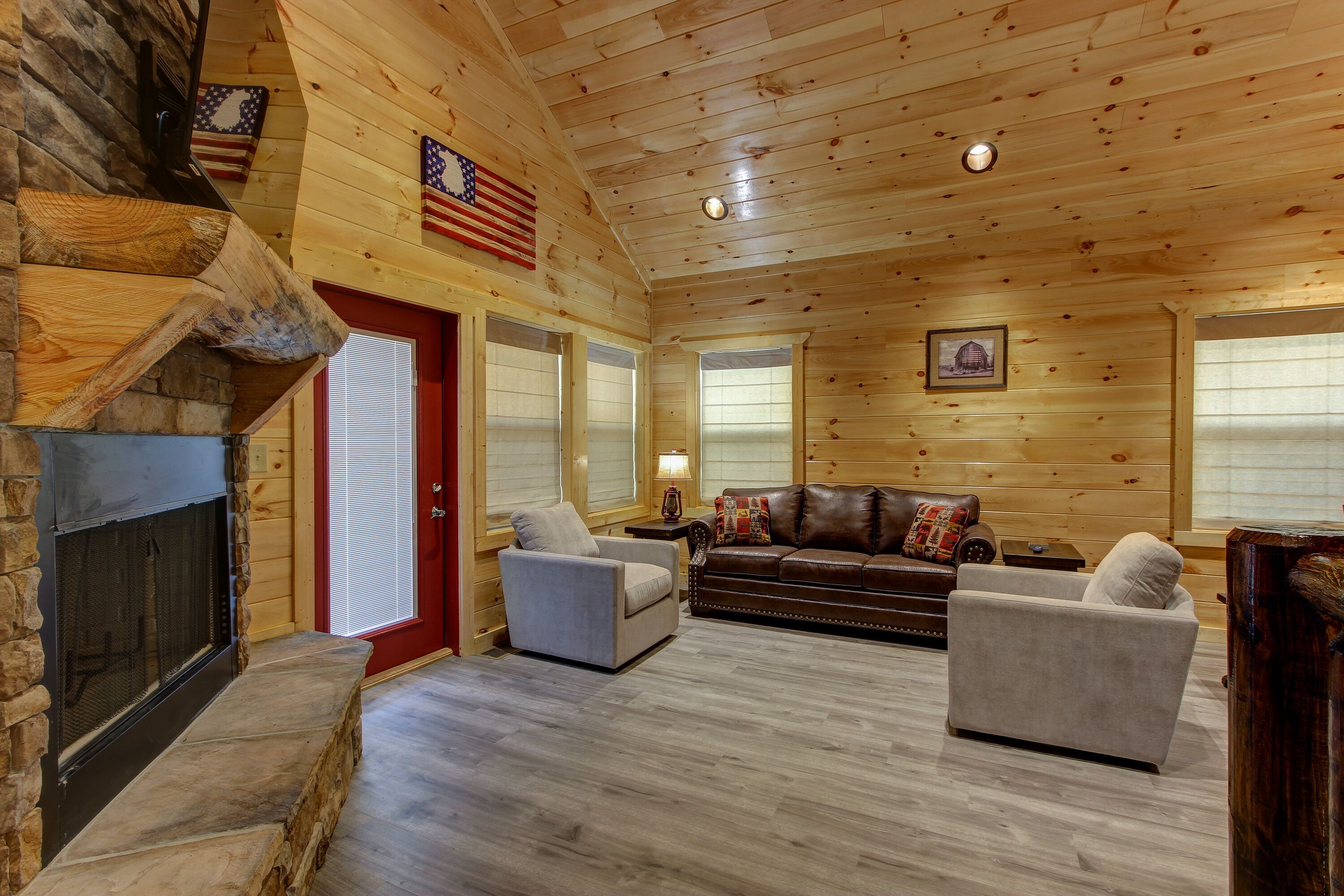 スマートテレビ、暖炉