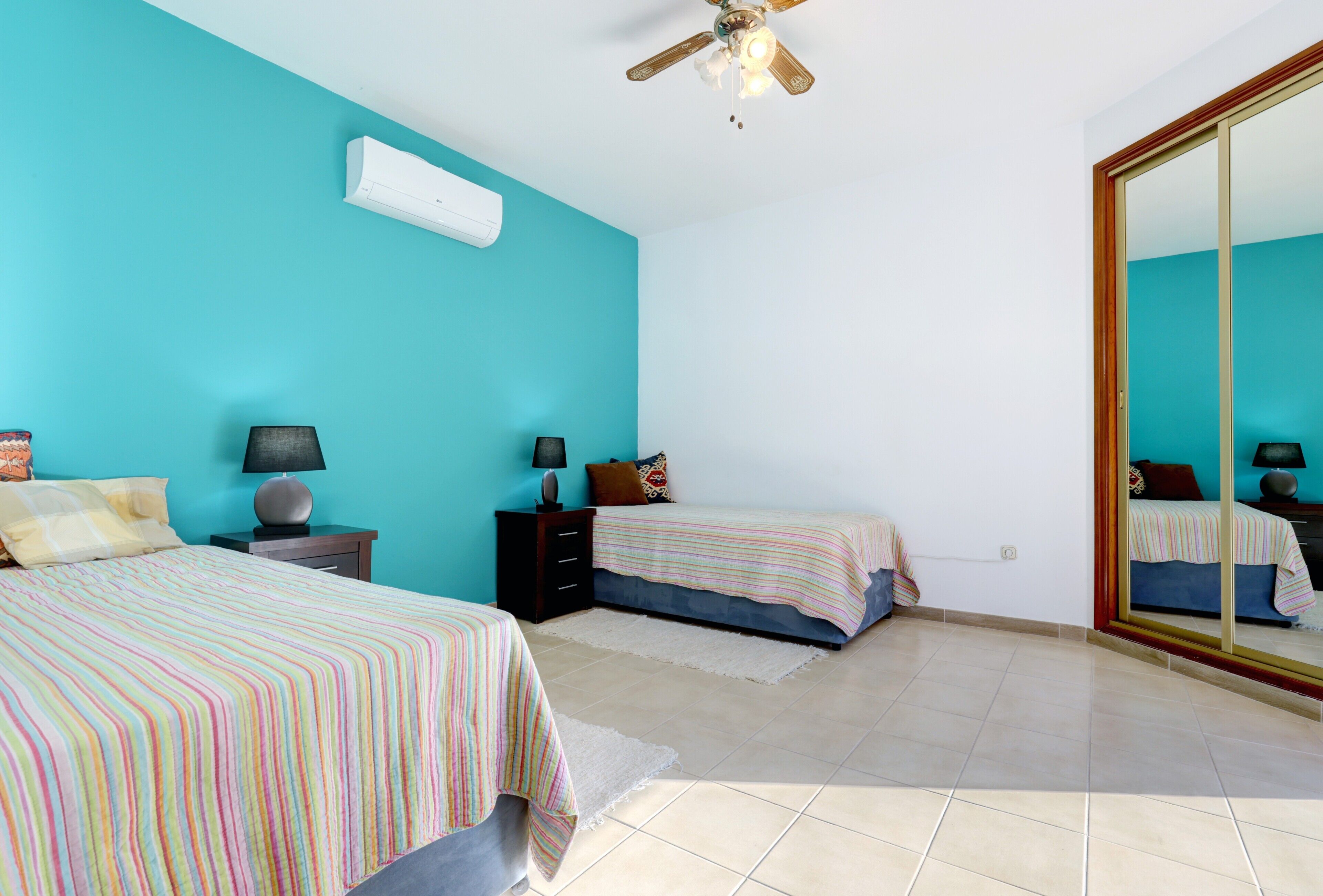 2 Schlafzimmer, Schreibtisch, kostenloses WLAN, Bettwäsche