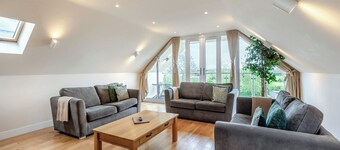 Luxuriously modern and spacious two storey cottage.