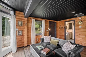 TV connectée, cheminée