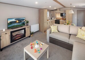 Living area - 2 bedroom accommodation in Chapel St Leonards, Skegness (Chapel St Leonards, Skegness)