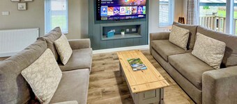 Upgraded for 2025 – Now with Air Hockey/Pool/Table Tennis Combo and Dartboard.