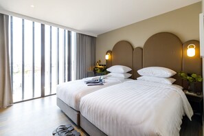 Deluxe Twin Room | View from room - Benjarong Hotel Bangkok (Bangkok)