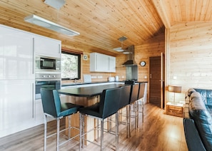 Fridge, oven, stovetop, toaster